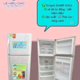 Tủ lạnh sharp 431 lit 